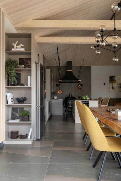 Интерьер дома.  Хорошее местом совместного времяпрепровождения большой семьи и друзей. 03