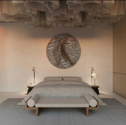 Дизайнер постарался сохранить эффект легкости и воздушности за счет простых форм и натуральных материалов. 02