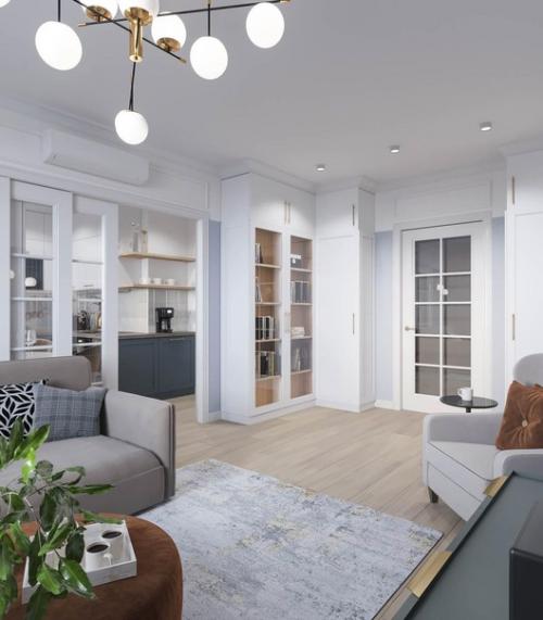 Большая квартира для большой семьи. 04