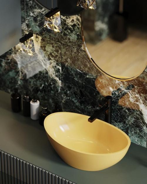 Тропическая ванная комната в загородном доме. 03