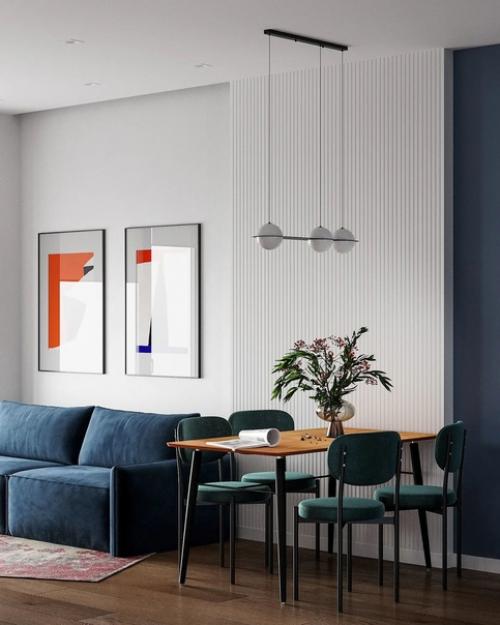 Кухня - гостиная площадью 25 кв. 03