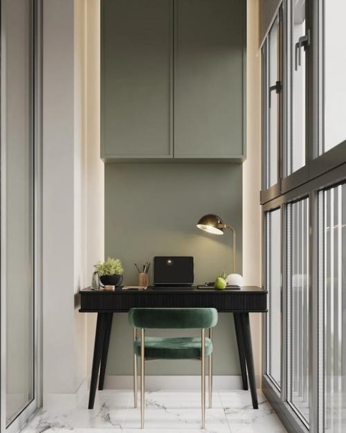 Эволюция балкона - в рабочее место. 01