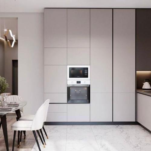 Дизайн загородного дома в стиле неоклассика площадью 150 м - это пространство, которое сочетает элегантность, сдержанность и благородство. 05