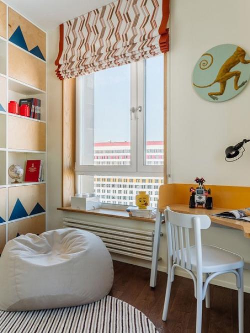 Квартира с яркими акцентами, площадью - 92 кв. 02