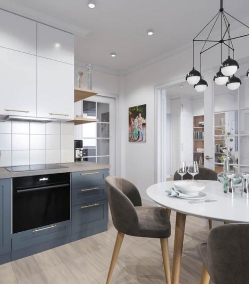 Большая квартира для большой семьи. 01