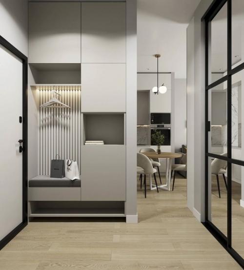 Интерьер небольшой квартиры, площадью 40 кв. 06