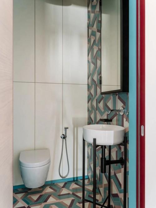 Квартира с яркими акцентами, площадью - 92 кв. 09