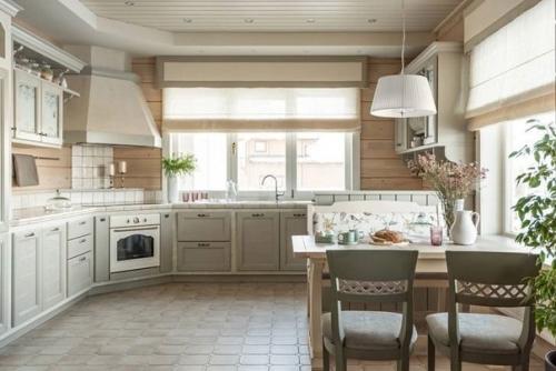 Интересный вариант дизайна загородного дома. 01