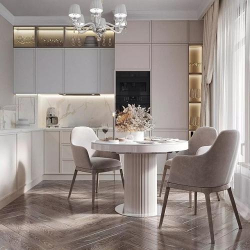 Этот интерьер - удивительный пример того, как традиции и современность могут существовать в едином, цельном пространстве. 09