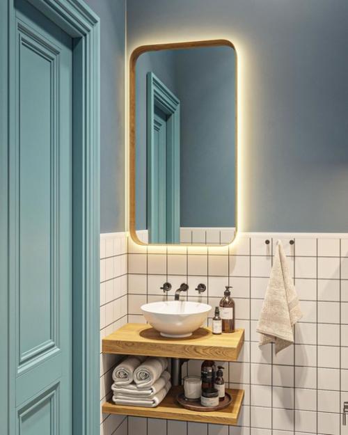 Санузел площадью почти 2 кв.