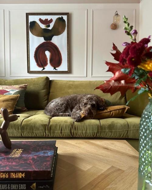 Интерьер этого дома - про настроение. 03