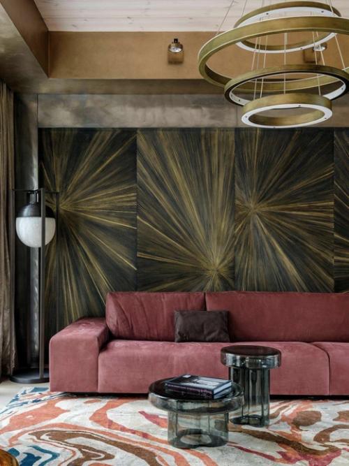 Просторный интерьер дома с яркими акцентами - сочетание лёгкости, стиля и индивидуальности. 04