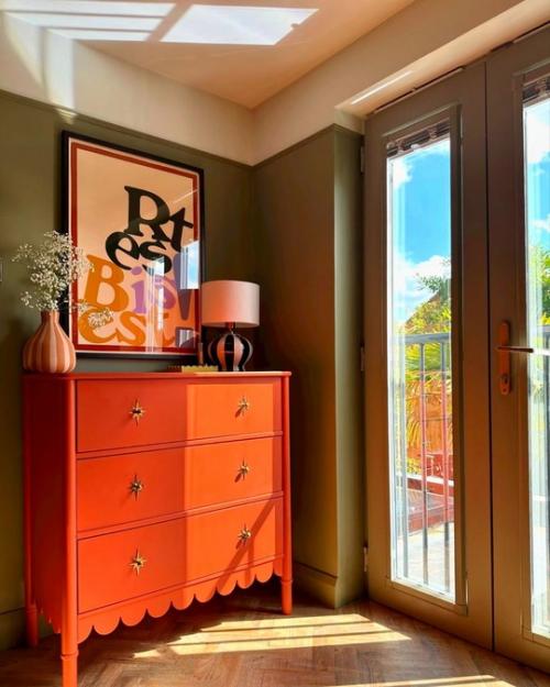 Интерьер этого дома - про настроение. 05