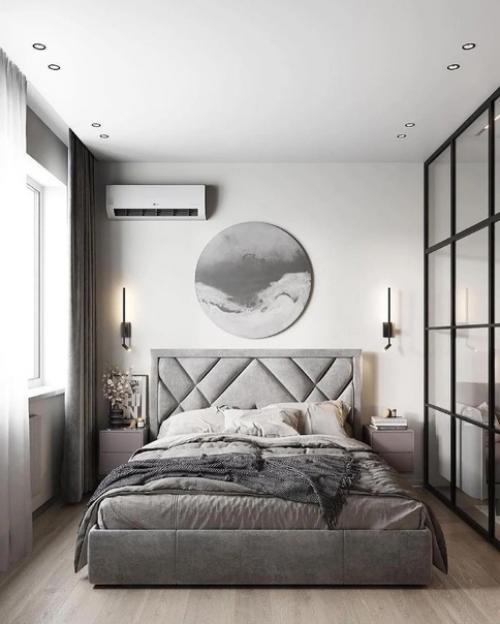 Проект квартиры.  Интересные решения для зонирования. 06