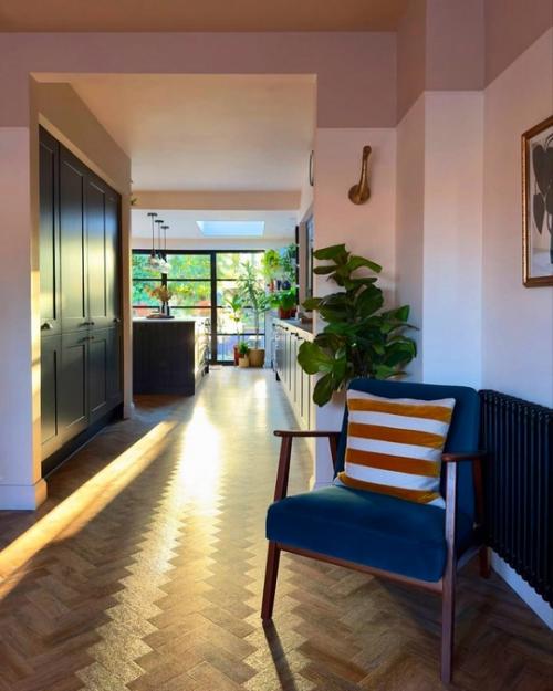 Интерьер этого дома - про настроение. 06