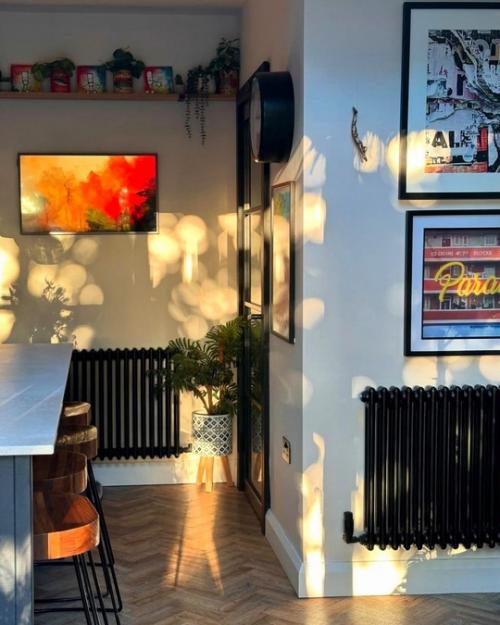 Интерьер этого дома - про настроение. 04