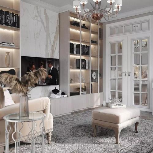 Этот интерьер - удивительный пример того, как традиции и современность могут существовать в едином, цельном пространстве. 02