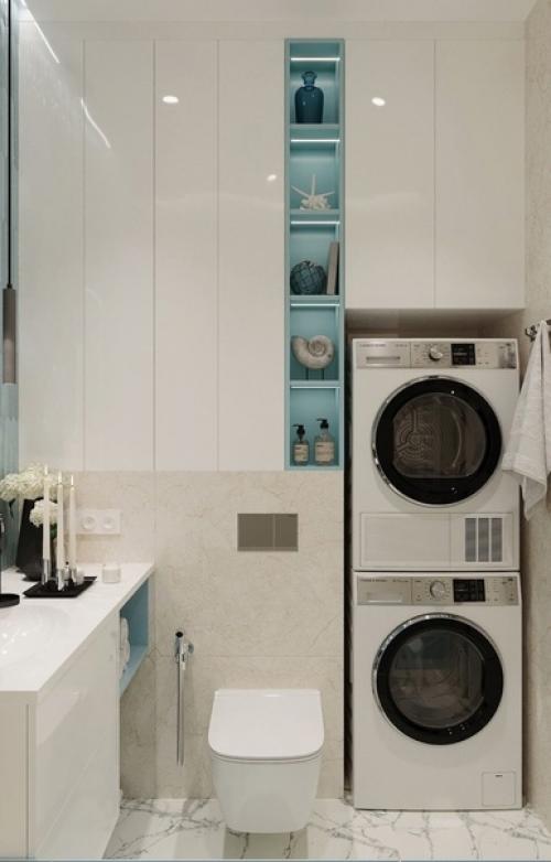 Простая и светлая квартира площадью 35 кв. 07