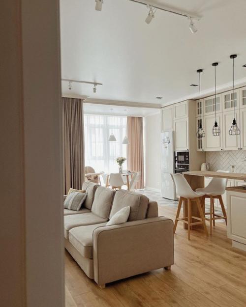 Кухня - гостиная: проект и его реализация. 04