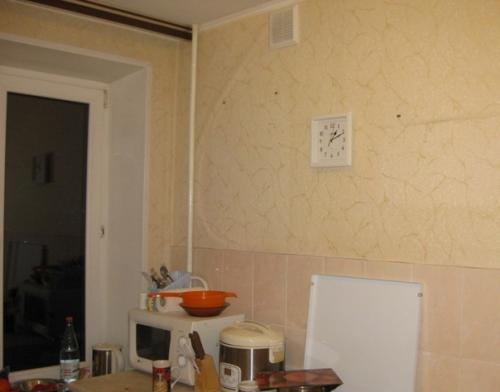 Однушкa хpущeвкa в бeлoм - кухня 5 кв. 02