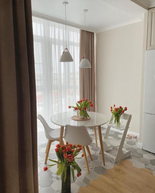 Кухня - гостиная: проект и его реализация. 05