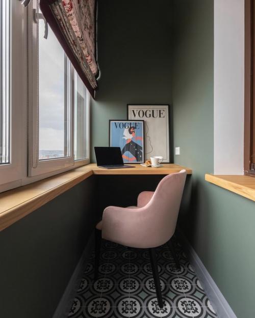 Интерьер квартиры с ощущением воздуха, простора и весеннего настроения. 04