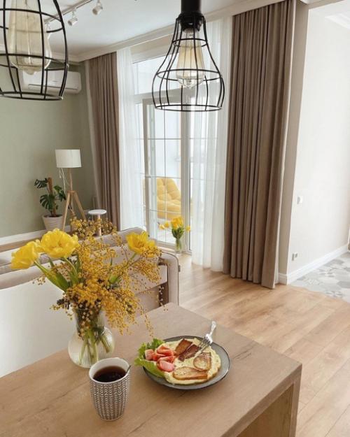 Кухня - гостиная: проект и его реализация. 07