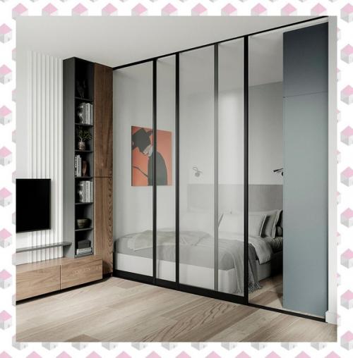 Однокомнатная квартира в современном стиле. 05