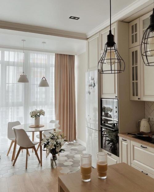 Кухня - гостиная: проект и его реализация. 03