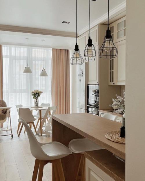 Кухня - гостиная: проект и его реализация. 06