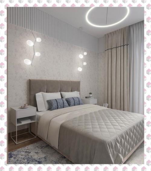 Стильная квартира.  Достаточно минималистично, но с определенными декоративными решениями. 04