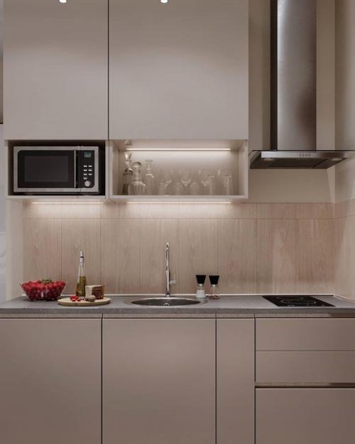 Микро кухни.  Все кухоньки не больше 4 кв. 01