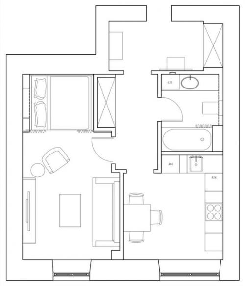 Очень красиво!  Особенно кухня. 09