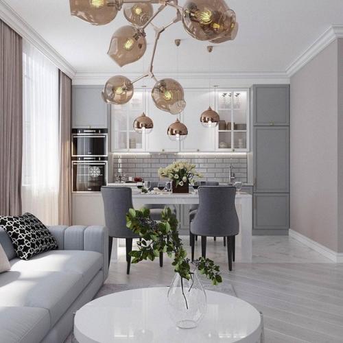 Кухня и гостиная являются энергетическим центром жилища. 07