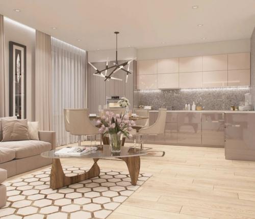 Кухня и гостиная являются энергетическим центром жилища. 01