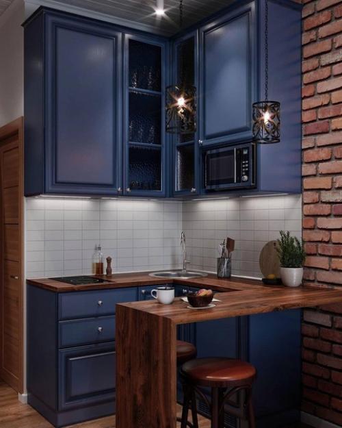 Микро кухни.  Все кухоньки не больше 4 кв. 05