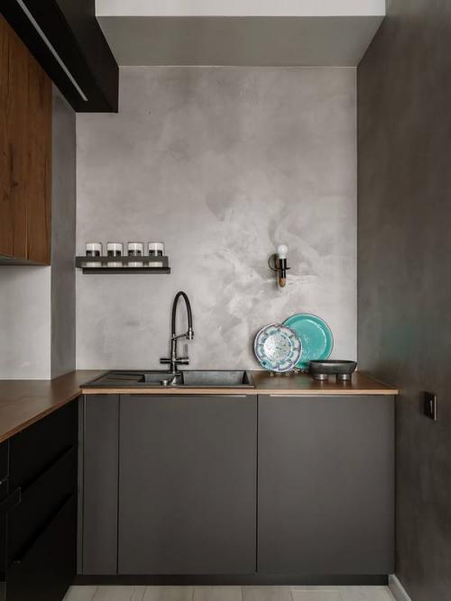 Интерьер этой квартиры - пример гармоничного слияния современного дизайна с этническими акцентами. 01