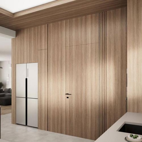 Зона кухни в проекте загородного дома. 05