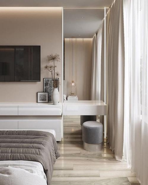 Интерьер кухни, спальни и прихожей. 06