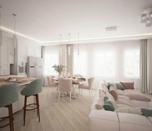 Кухня и гостиная являются энергетическим центром жилища. 03