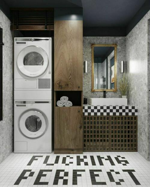 Дизайнеры создали необычный многослойный интерьер, в котором сочетаются индустриальная эстетика и уютные элементы. 04