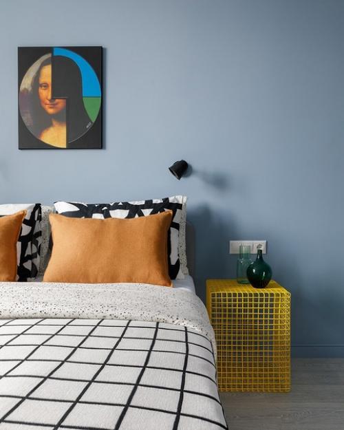 Светлая квартира с голубыми оттенками. 08