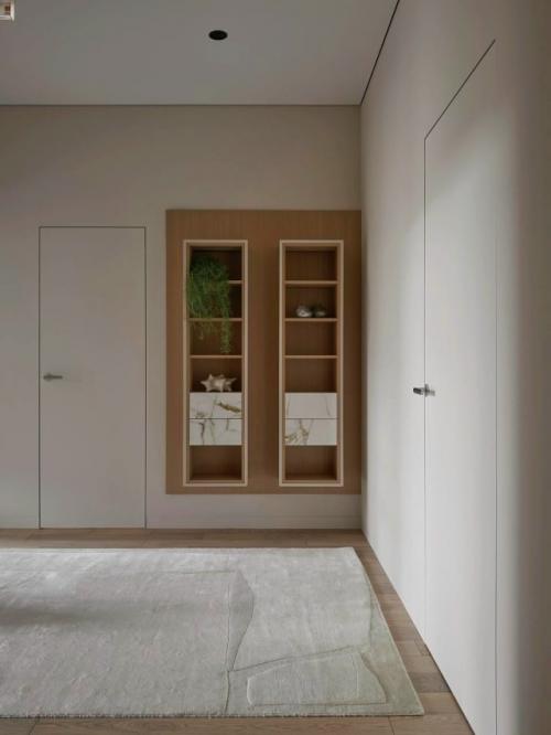 Эта квартира создана как инвестиционный проект, поэтому при её оформлении дизайнер ориентировался на универсальность и актуальность. 07