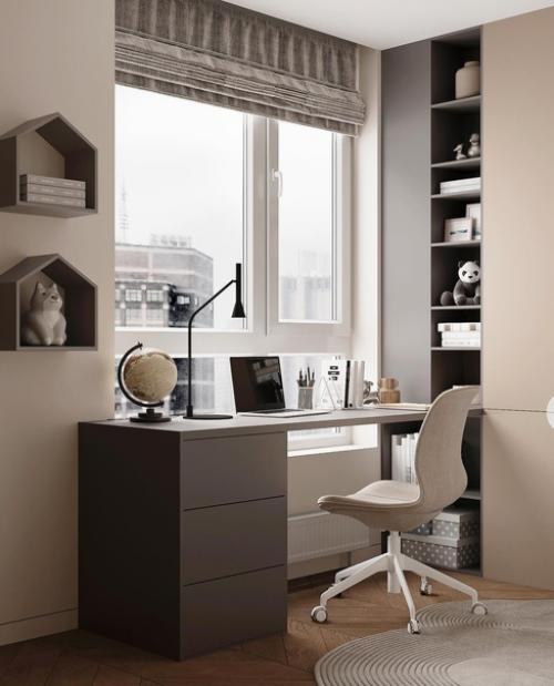 Спокойная и современная детская. 03