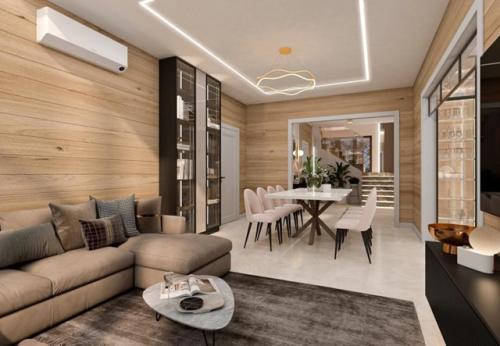 Этот интерьер создан для того, чтобы дарить ощущение уюта и тепла каждому члену семьи. 03