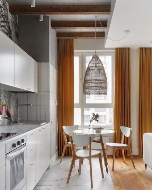 Небольшая однокомнатная квартира, площадью 38 кв. 09