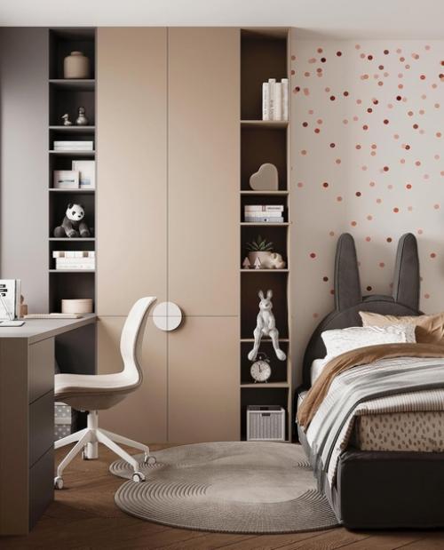 Спокойная и современная детская. 01