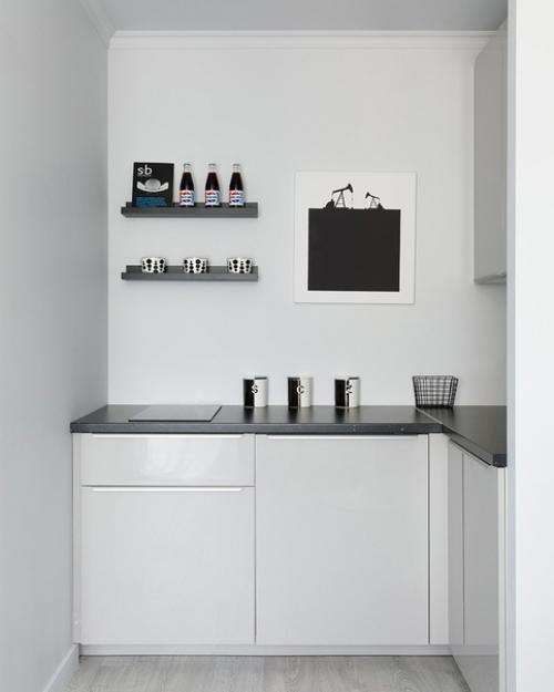 Светлая квартира с голубыми оттенками. 06