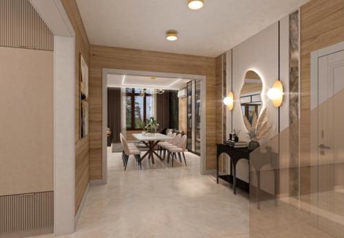 Этот интерьер создан для того, чтобы дарить ощущение уюта и тепла каждому члену семьи. 01