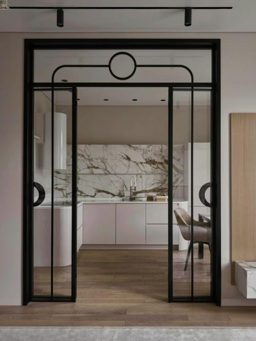 Эта квартира создана как инвестиционный проект, поэтому при её оформлении дизайнер ориентировался на универсальность и актуальность. 05